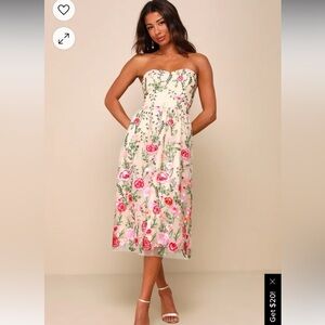 NEVER WORN lulus dress